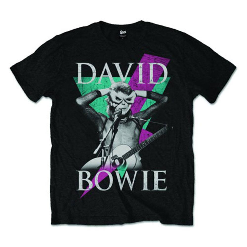 David Bowie - Thunder Herren TShirt - Schwarz Product image